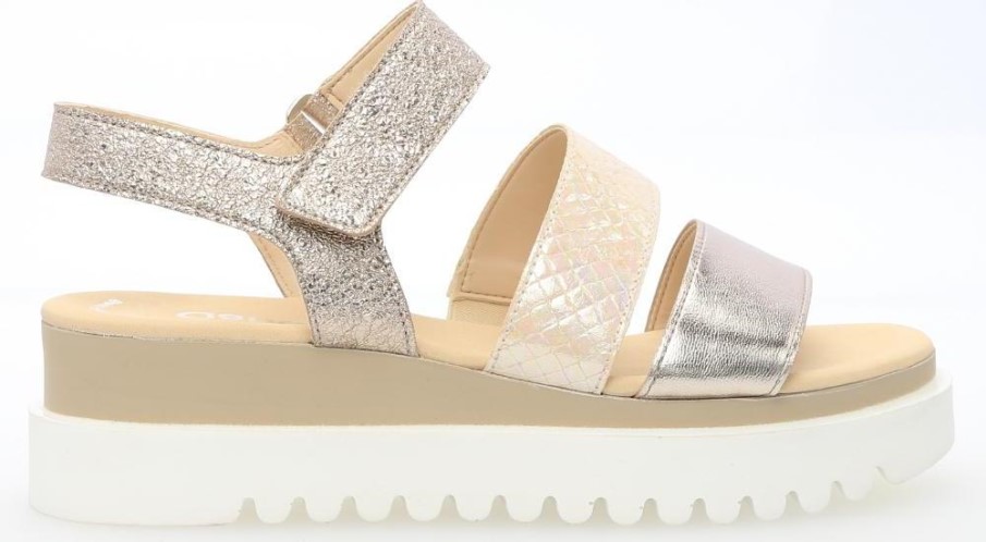 Gabor 23610.64 - Metalliskt Läder I Roséguld