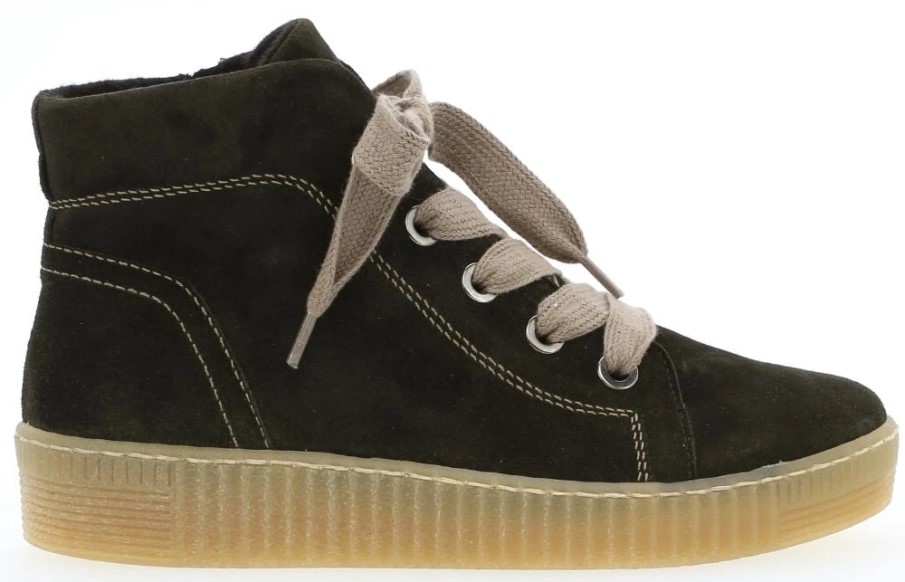 Gabor 33.735-11 - Bootie Spets Mocka Grön