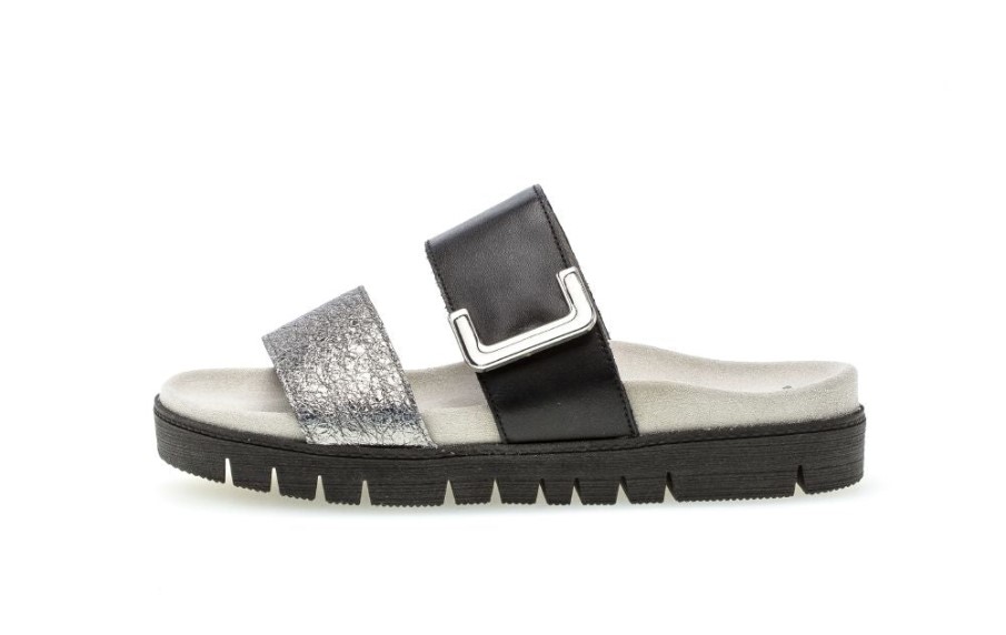 Gabor 43740.67 - Svart Läder