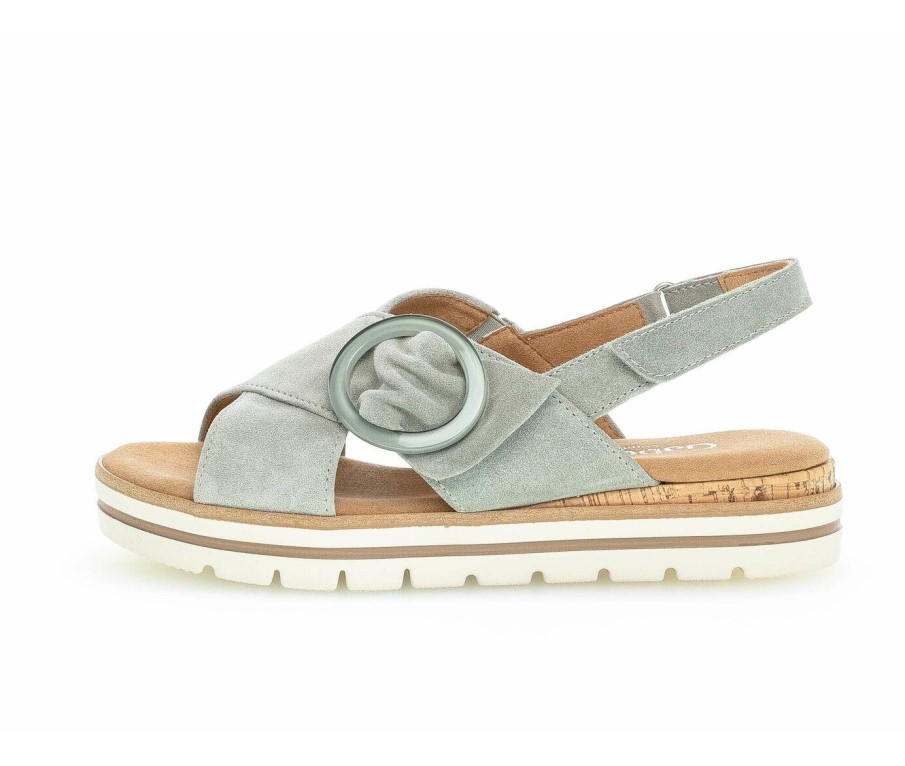 Gabor 62773.40 - Grön Mocka