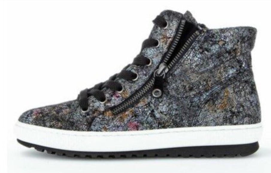 Gabor 73754.37 - Svart Metallic Mocka