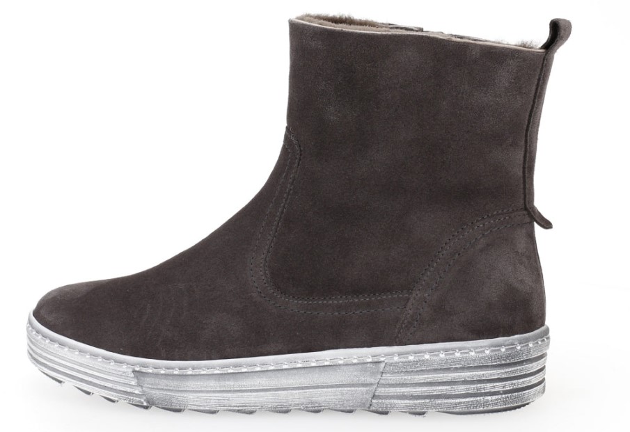 Gabor 73775.19 - Grå Shearling Mocka