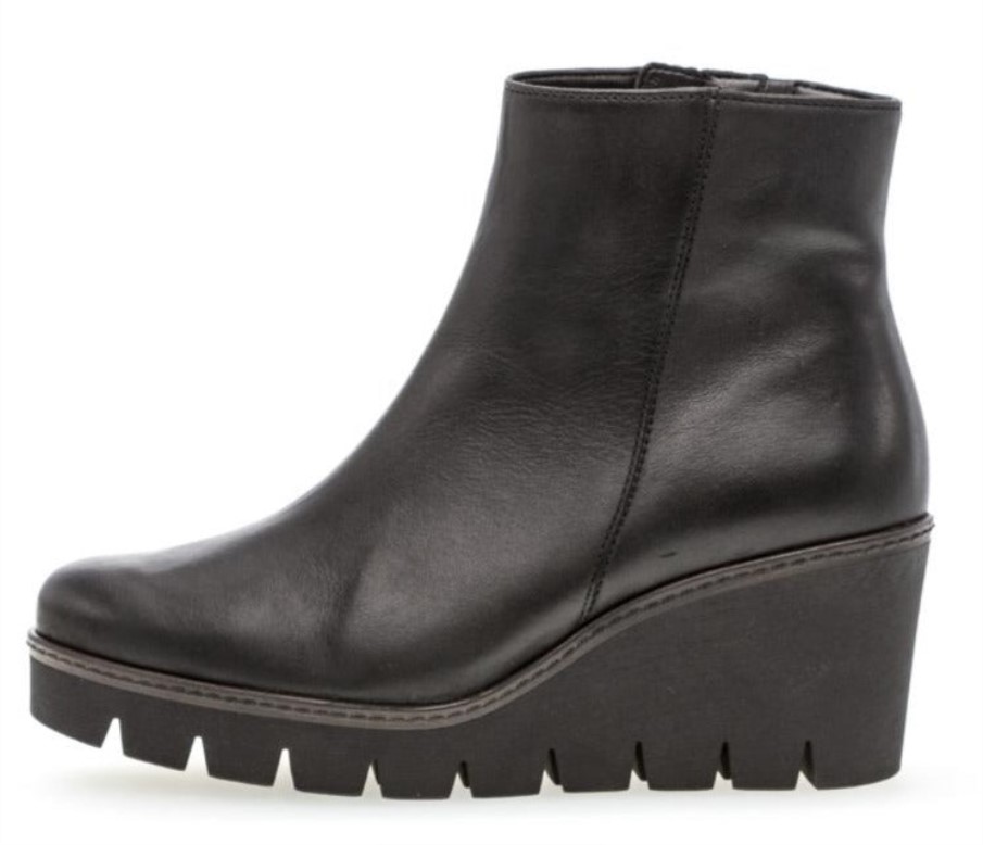 Gabor 74780.27 - Svart Läder