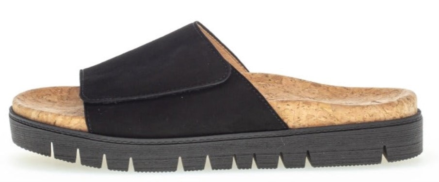 Gabor 83741-17 - Svart Mocka