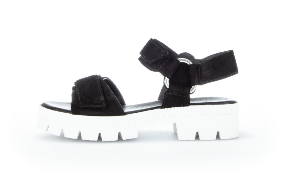 Gabor 84632-17 - Svart Mocka