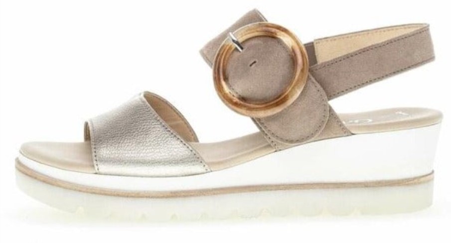 Gabor 84645-62 - Taupe Argent Mocka