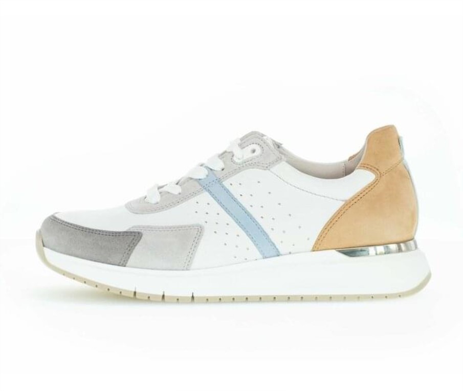 Gabor 86445-52 - Grått Taupe Läder