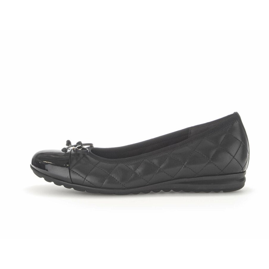 Gabor 92622-57 - Svart Slätt Läder