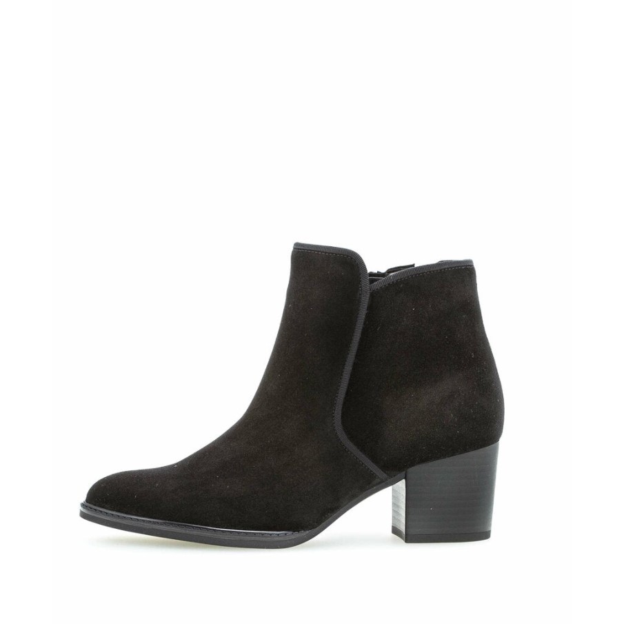 Gabor 92890-87 - Svart Mocka