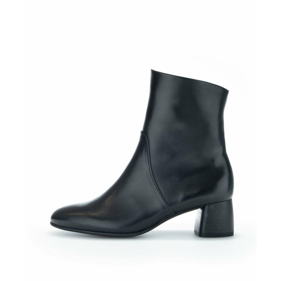 Gabor 92970-57 - Svart Slätt Läder