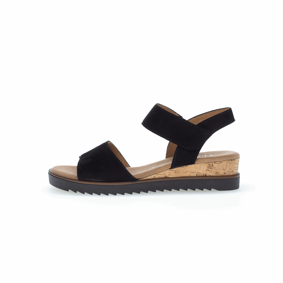 Ankelband Sandal Svart Gabor