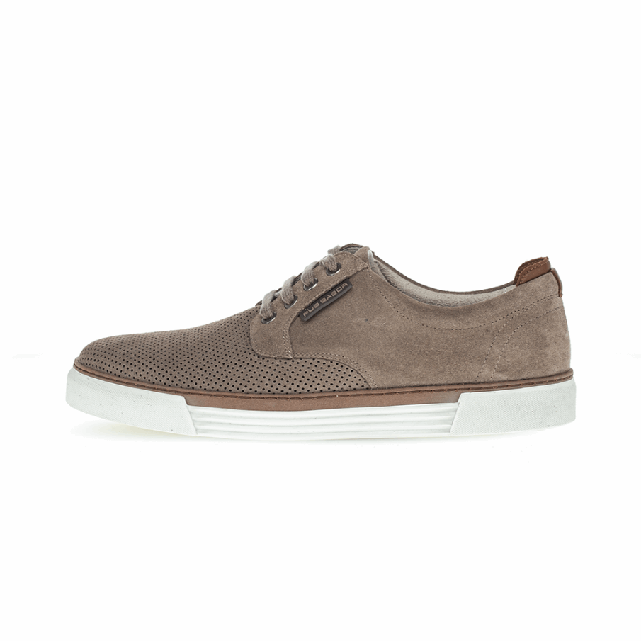 Gabor Män Perf. Sneaker Beige