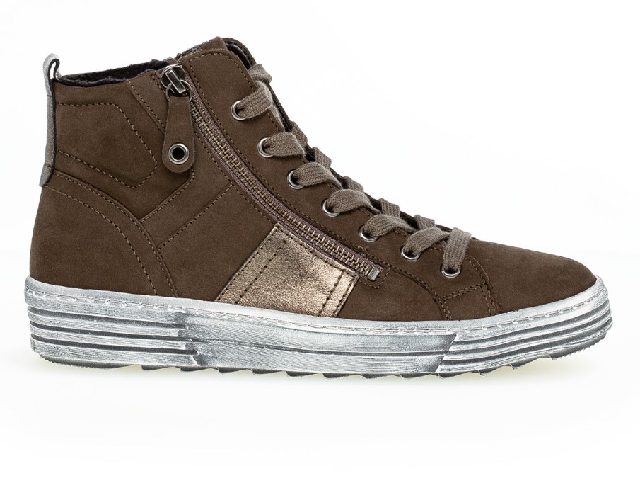 Gabor 73.770.19 - Grå Mocka