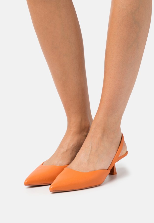 Gabor Orange Onlcoco - Klackar Med Snörning