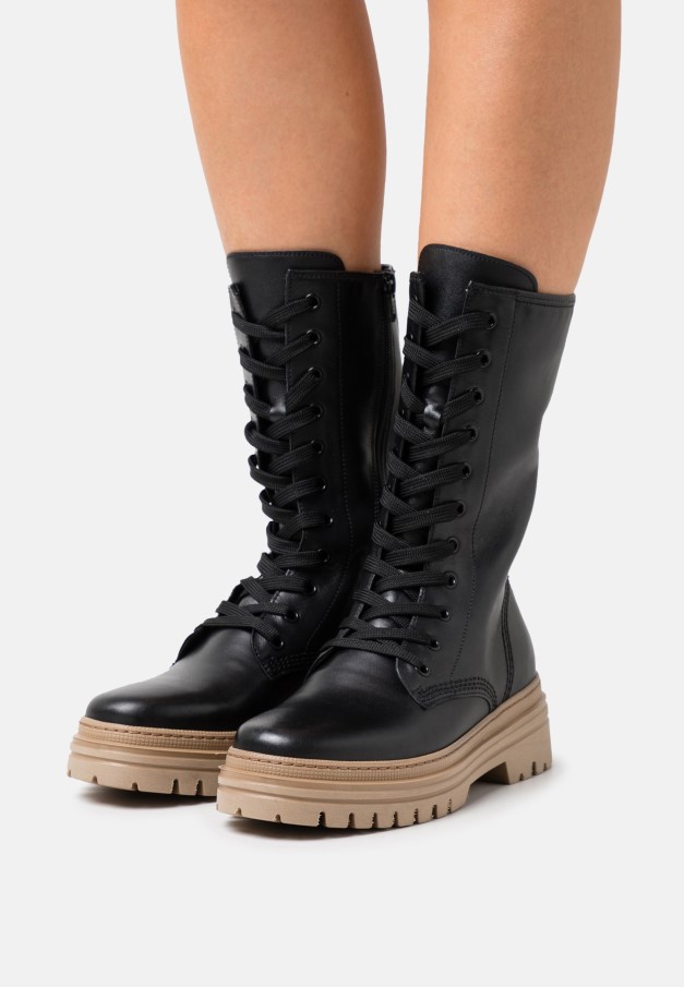 Karamell Snörstövlar Gabor