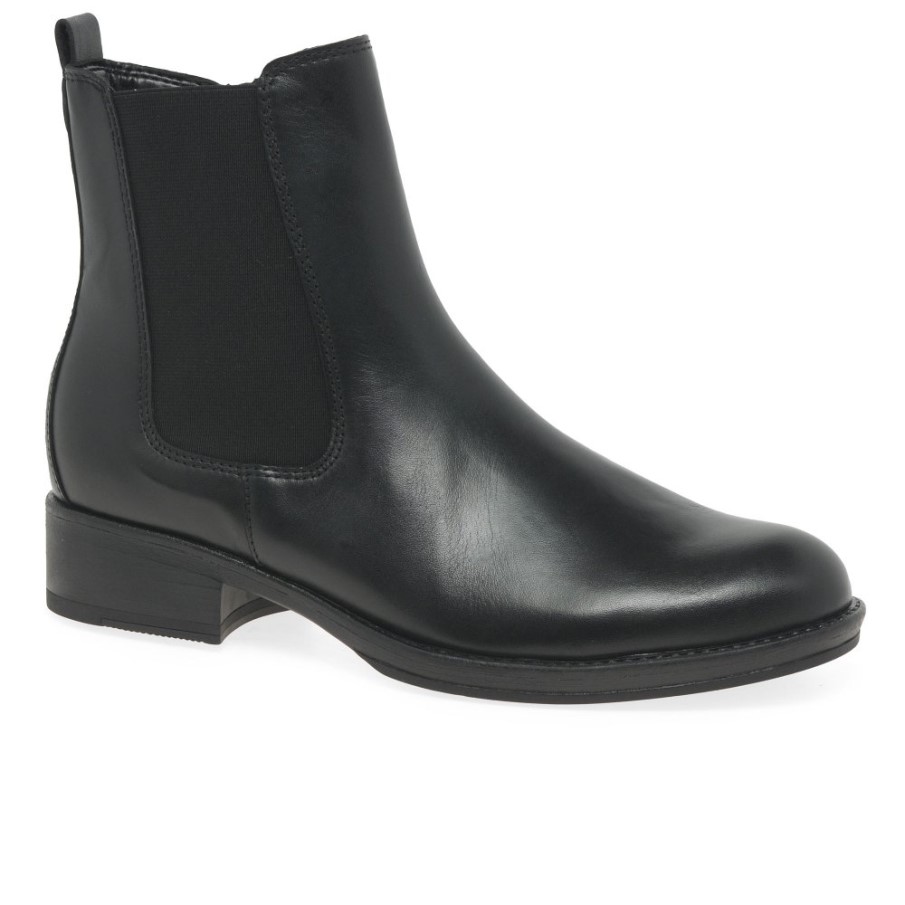 Adair Dam Chelsea Boots Gabor Svart