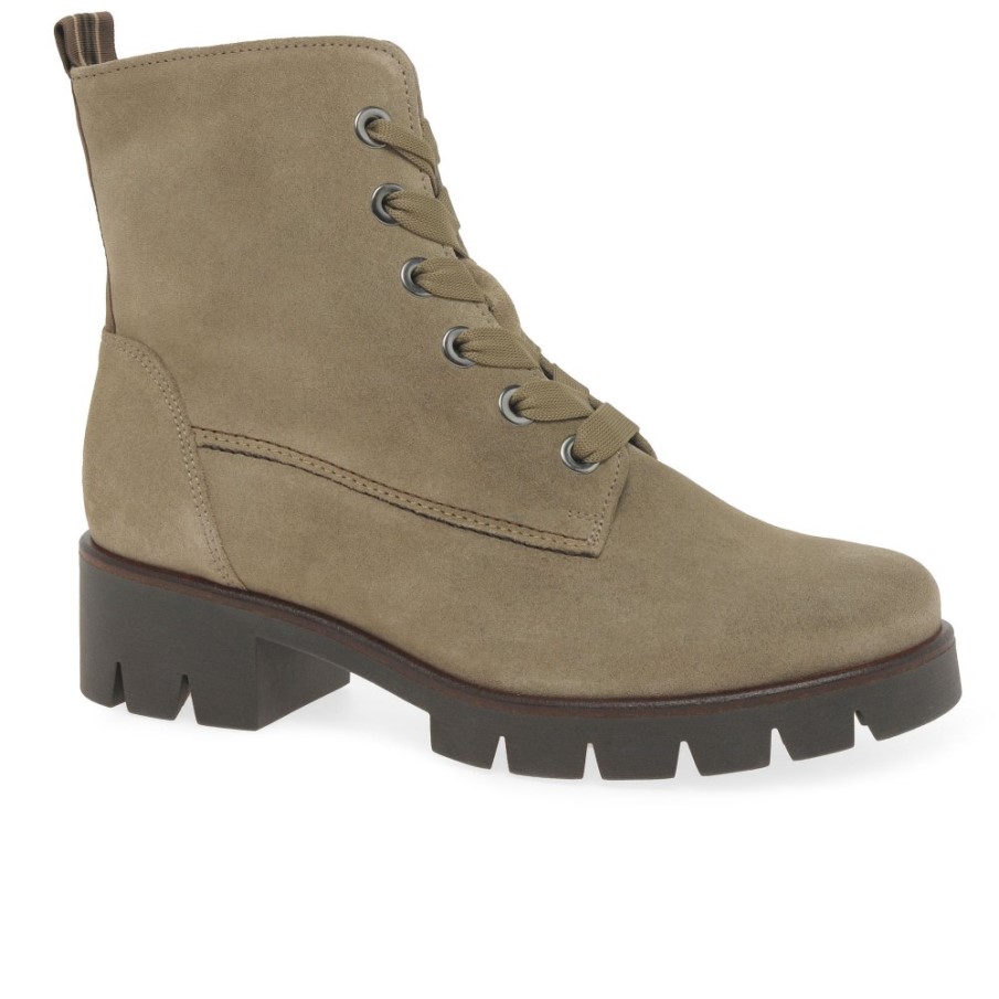 Baccara Ankelboots För Dam Gabor Beige