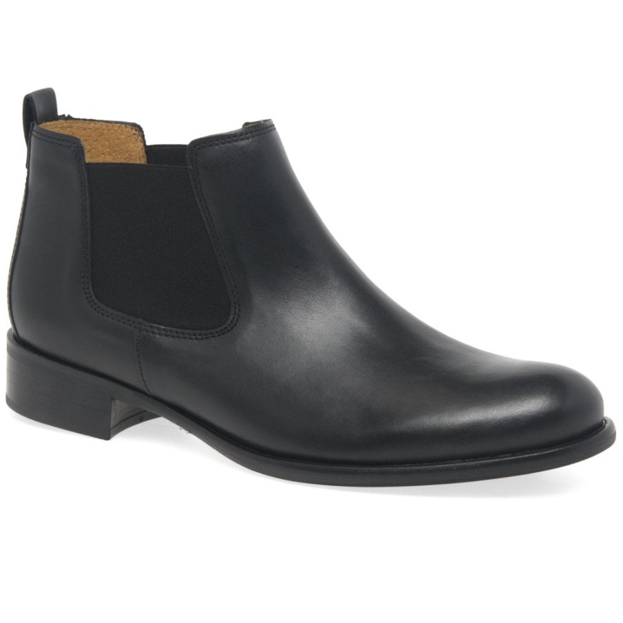 Gabor Black Zodiac Chelsea Boots För Kvinnor