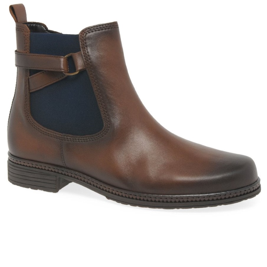 Gabor Nolene Dam Chelsea Boots Sadel