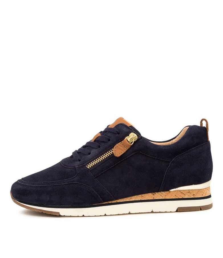 Gabor Viv Blåklint Blå Mocka