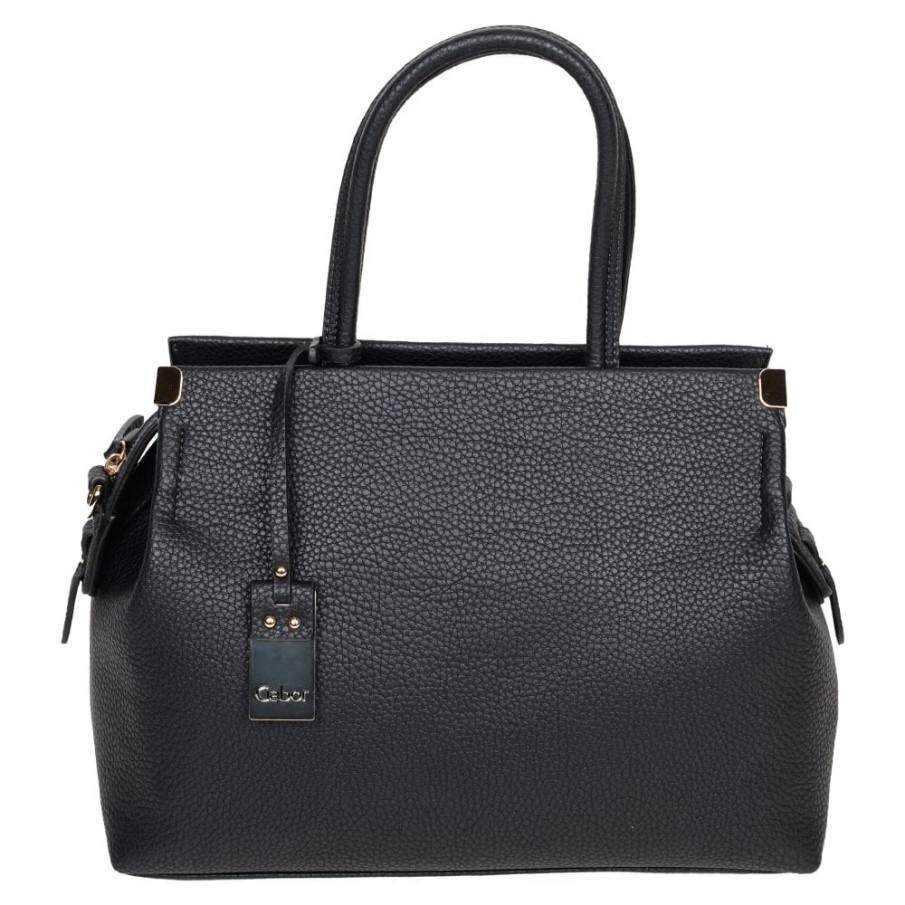 Gela Dam Gripväska Svart Tryck Gabor