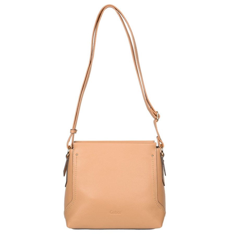 Sarda Messenger Handväska För Dam Natur Gabor